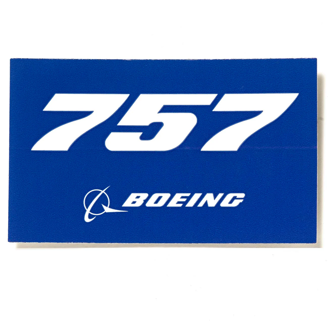 Boeing 757 Blue Sticker