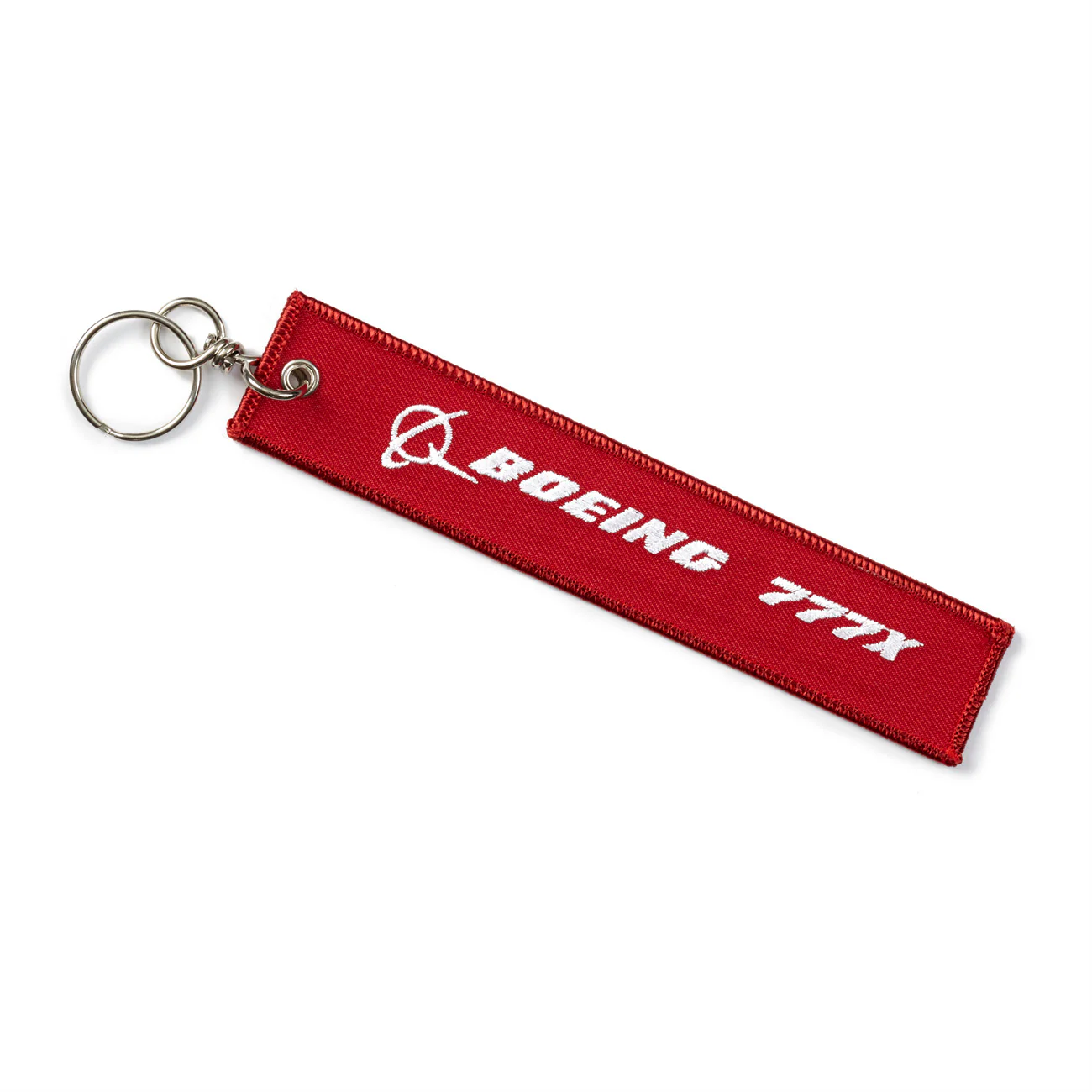 Boeing 777X Remove Before Flight Keychain