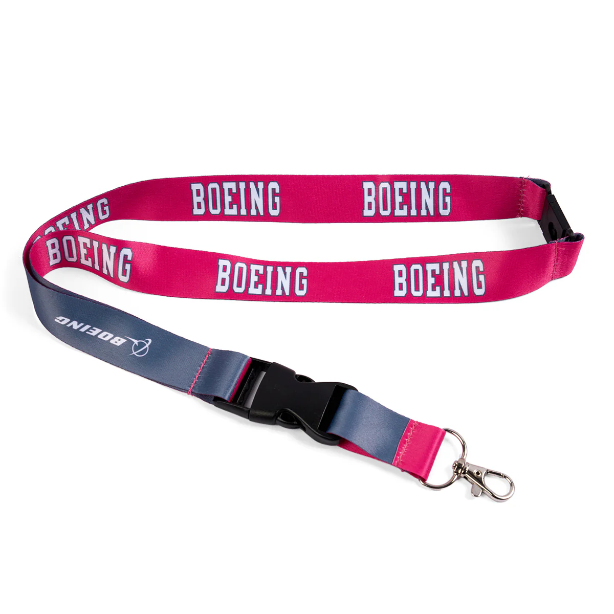 Boeing Varsity Pink Lanyard