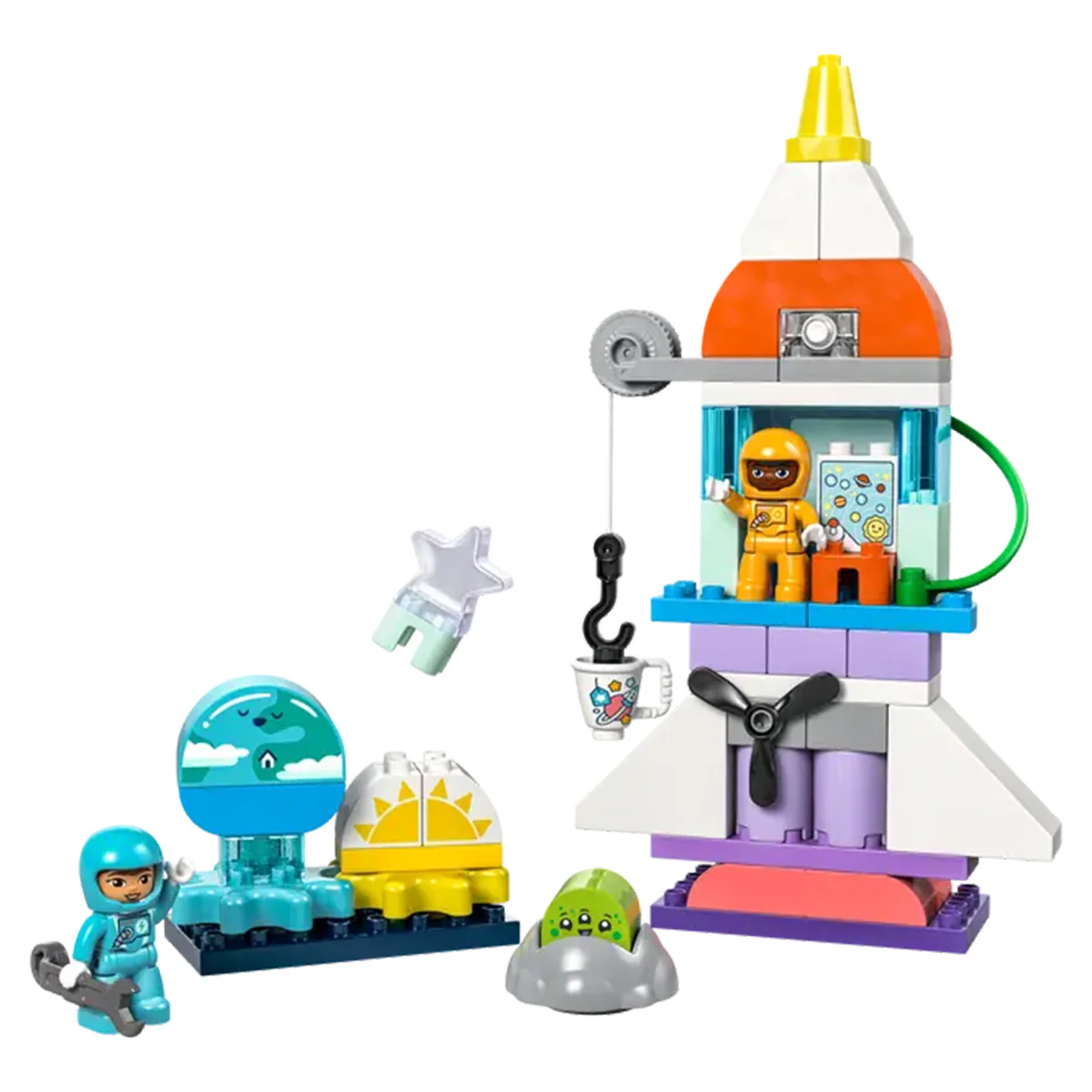 LEGO® DUPLO 3-in-1 Space Shuttle Adventure
