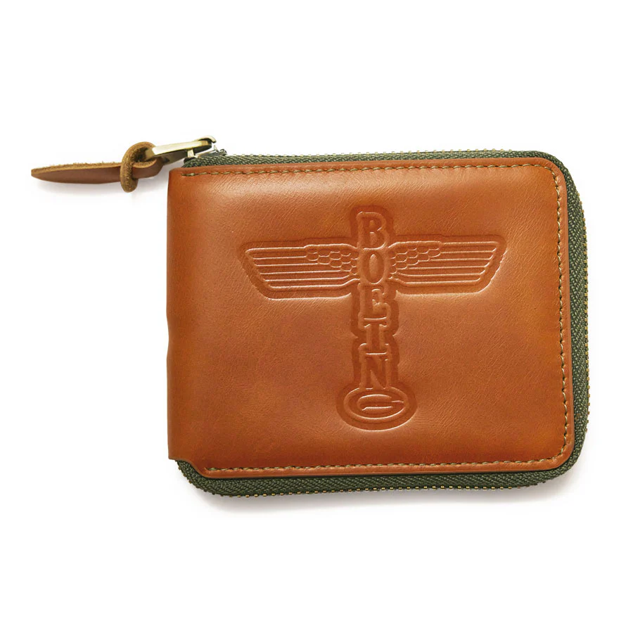 Red Canoe Boeing Airplane Logo Wallet